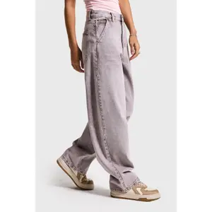 Women's Mid-Rise Straight Jeans It's Basic Nora Skater image-3