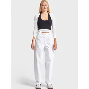 Women's Mid-Rise Straight Jeans It's Basic Nora Skater image-2
