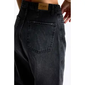 Jeans Relaxed vita media donna It's Basic June image-3