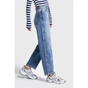 Jeans Relaxed vita media donna It's Basic June image-3