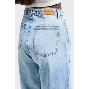 Jeans Relaxed vita media donna It's Basic June image-4