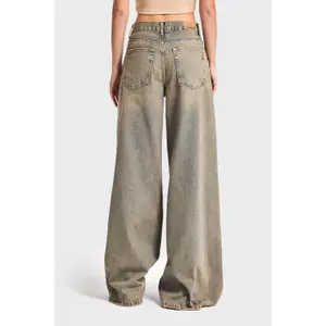 Mid-Rise Palazzo Jeans Women It's Basic Elena image-3