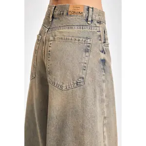 Mid-Rise Palazzo Jeans Women It's Basic Elena image-4