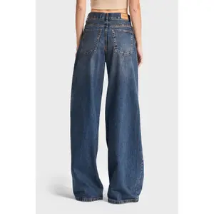 Mid-Rise Palazzo Jeans Women It's Basic Elena image-2