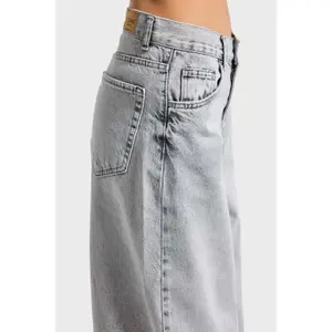 Mid-Rise Palazzo Jeans Women It's Basic Elena image-4