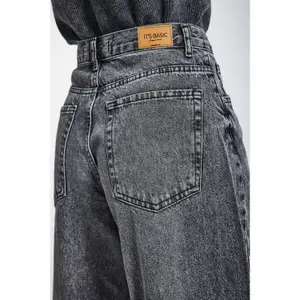 Mid-Rise Palazzo Jeans Women It's Basic Elena image-4