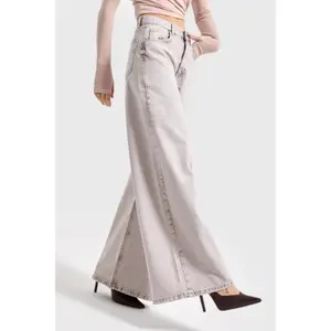 Mid-Rise Palazzo Jeans Women It's Basic Elena image-2