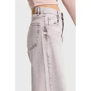 Mid-Rise Palazzo Jeans Women It's Basic Elena image-4