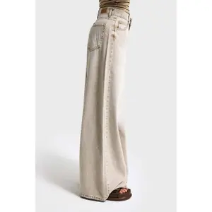 Mid-rise Palazzo Jeans voor Vrouwen It's Basic Elena image-3