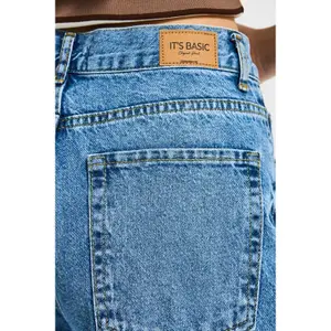 Mid-Rise Palazzo Jeans Women It's Basic Elena image-4