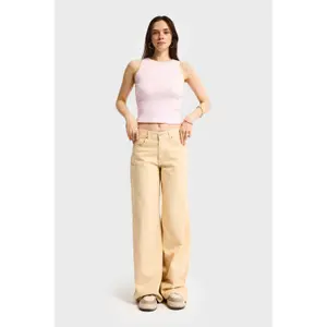 Weite Damenjeans It's Basic Elena image-4