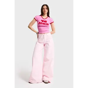 Weite Damenjeans It's Basic Elena image-3