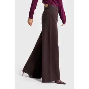 Mid-Rise Palazzo Jeans Women It's Basic Elena image-3