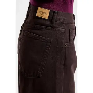 Mid-Rise Palazzo Jeans Women It's Basic Elena image-4