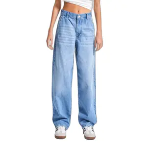 Women’s mid-rise loose jeans It's Basic image-0