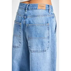 Women’s mid-rise loose jeans It's Basic image-4