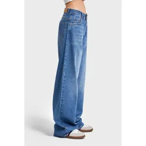 Jeans Loose mit zeitlosem Reiz in mittelhoher Taille für Damen It's Basic image-3