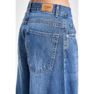 Jeans Loose mit zeitlosem Reiz in mittelhoher Taille für Damen It's Basic image-4