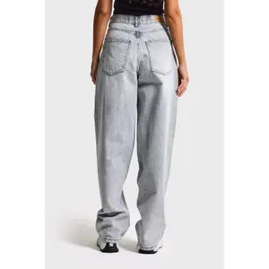 Jeans Wide Leg wysoki stan damskie It's Basic Ivy Skater image-2
