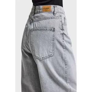 Jeans Wide Leg wysoki stan damskie It's Basic Ivy Skater image-4