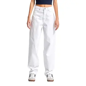 Mid-Rise Wide Leg Jeans Women It's Basic Ivy Skater image-0