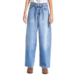 Jeans Loose vita media denim donna It's Basic image-0