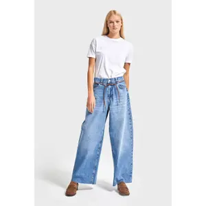 Jeans Loose vita media denim donna It's Basic image-1