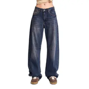 Baggy Jeans mit hoher Taille für Damen It's Basic Luna image-0