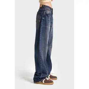 Baggy Jeans mit hoher Taille für Damen It's Basic Luna image-3