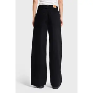 Baggy Tapered Jeans mit mittelhohem Bund Denim Damen It's Basic image-3