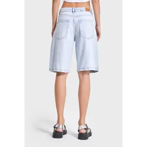 Women's denim shorts It's Basic Rhinestone image-3