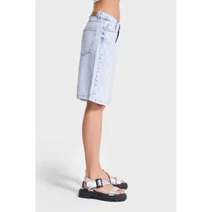 Women's denim shorts It's Basic Rhinestone image-2