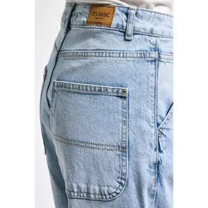Modern Mid-Rise Straight Jeans Women It's Basic Skater image-4