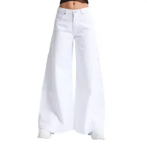 Jeans Wide Leg Palazzo Damen It's Basic image-0