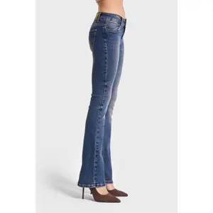 Straight Jeans Comfort and Lasting Appeal Mid-Rise Women's It's Basic image-3