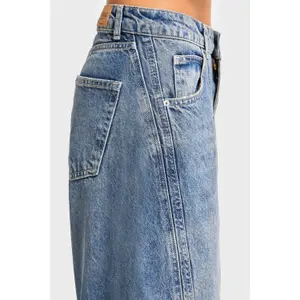 Zeitlose Gerade Jeans mit hoher Taille Damen It's Basic image-4