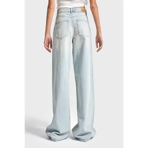 High Waist Wide Leg Bold Appeal Jeans Women It's Basic Skater image-2