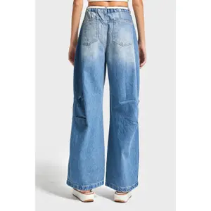 High-Waisted Balloon Jeans Women It's Basic image-2