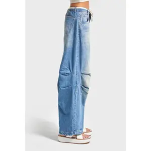 High-Waisted Balloon Jeans Women It's Basic image-3