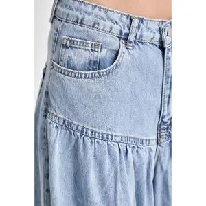 High-Waisted Relaxed Wide Leg Jeans Women It's Basic image-4