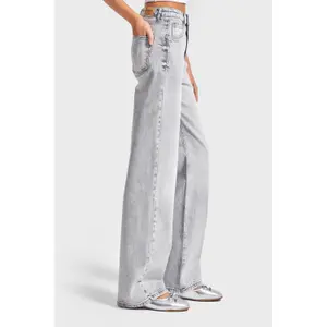 High-Waisted Straight Jeans Women It's Basic image-3