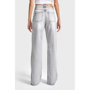 High-Waisted Straight Jeans Women It's Basic image-2