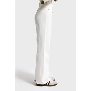 Timeless High-Waisted Straight Jeans Women's Rigid Cotton It's Basic image-3