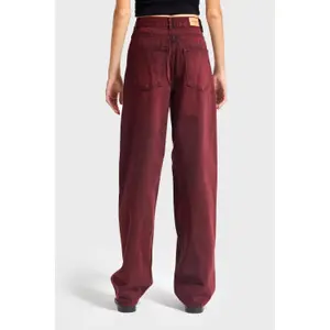 Tapered Jeans mit hoher Taille Damen It's Basic Skater image-2