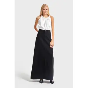 Dames spijkerrok It's Basic Maxi image-3