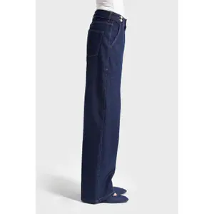 Hoch taille Wide Leg Jeans Damen It's Basic image-3