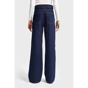 Hoch taille Wide Leg Jeans Damen It's Basic image-2