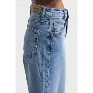 Weite Stretch-Jeans für Damen It's Basic image-4