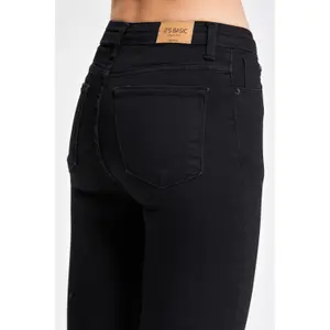 Hochgeschnittene Skinny-Jeans für Frauen It's Basic image-4