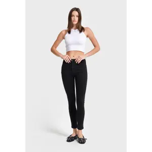Hochgeschnittene Skinny-Jeans für Frauen It's Basic image-1